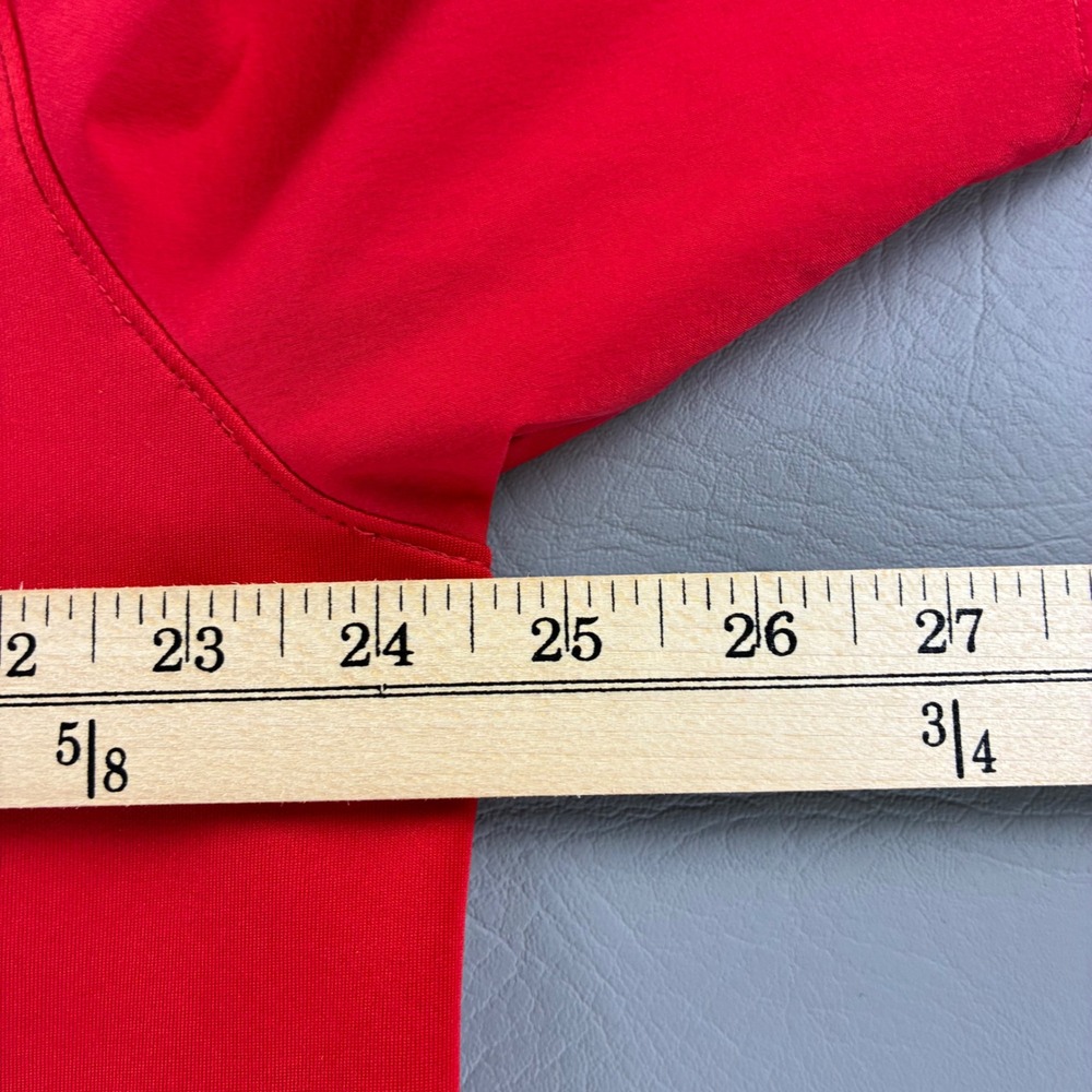 Under Armour Utah Utes Men XL Red 1/2 Zip Short Sleeve Hoodie Pullover Loose Fit - Picture 9 of 16
